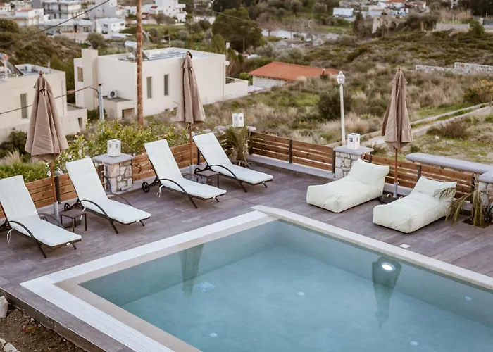 Bliss With Private Pool & Panoramic Sea View ヴィラ