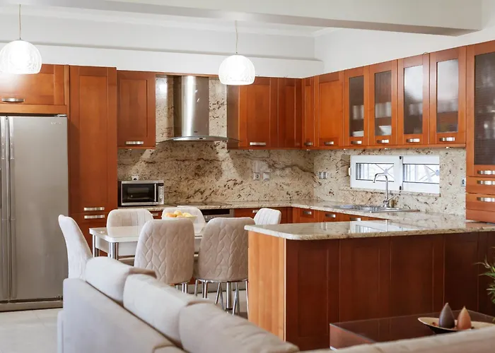 Bliss With Private Pool & Panoramic Sea View Afándu